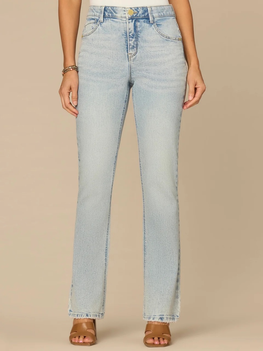 Democracy “Ab”solution® High Rise Petite Itty Bitty Boot Jeans w/ Double Yoke